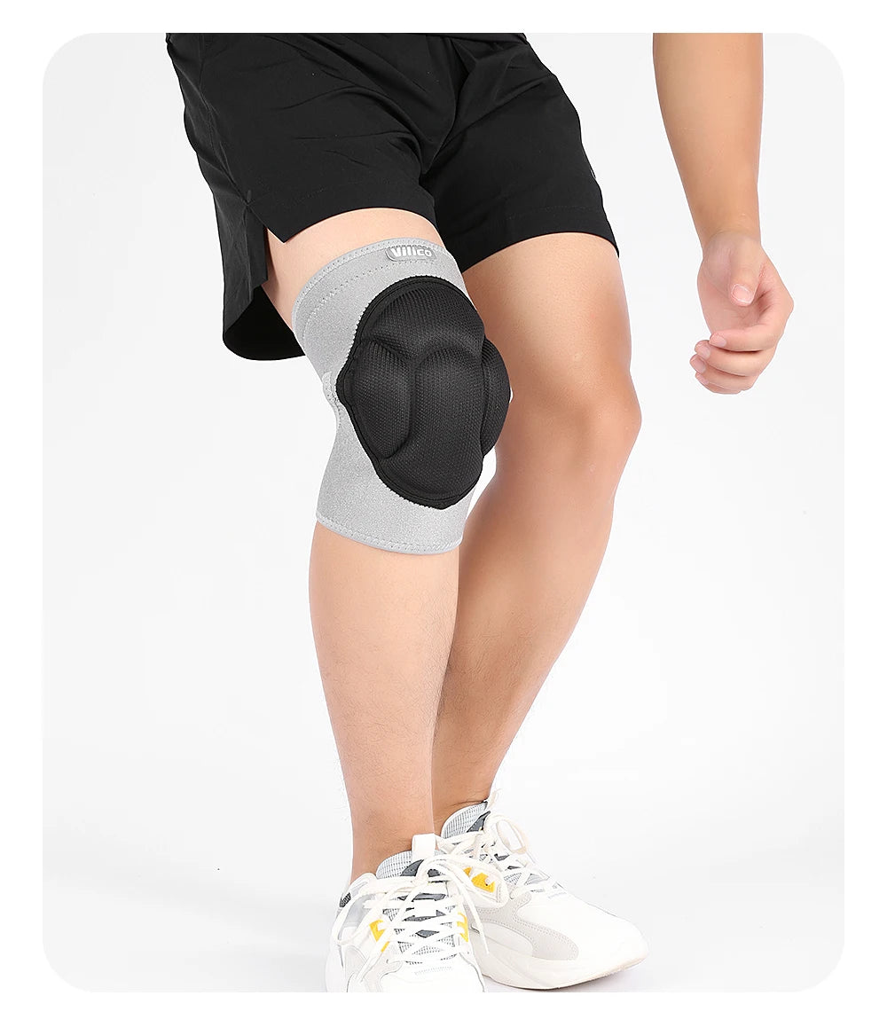 Pressure strap protection Sports Thickening Knee Pads Volleyball Extreme Sports Kneepad Brace Support Anti collision ElasticKnee