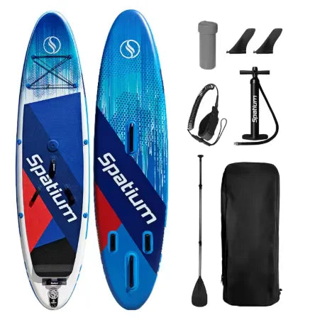 Inflatable Windsurf SUP Board Sail Kit 2 in 1 Crossover Paddle Board With Compact Rig Portable Windsurfing Sailboat Multi Sport