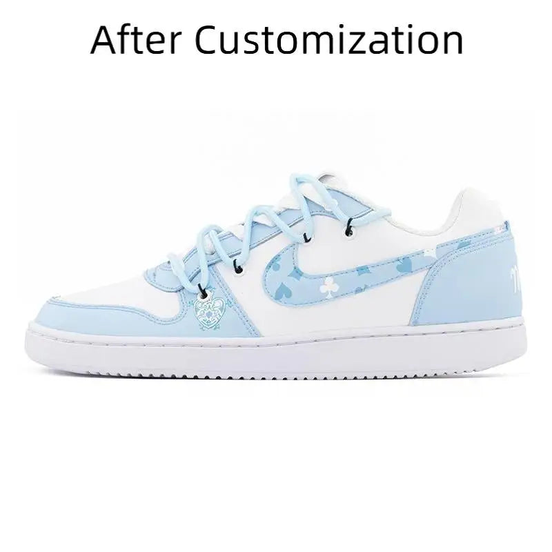 【Customize】Nike EBERNON Skateboarding Shoes Men Sneakers shoes AQ1775-100