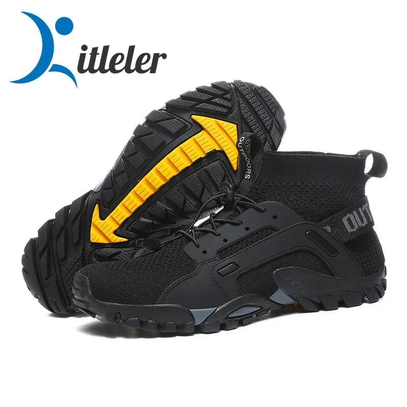 Aqua Shoes Male 2024 Quick-Dry Non-Slip Anti-Slip Sneakers Mountain Hiking Swimming Waterproof Casual Shoes Flexible Water Shoes