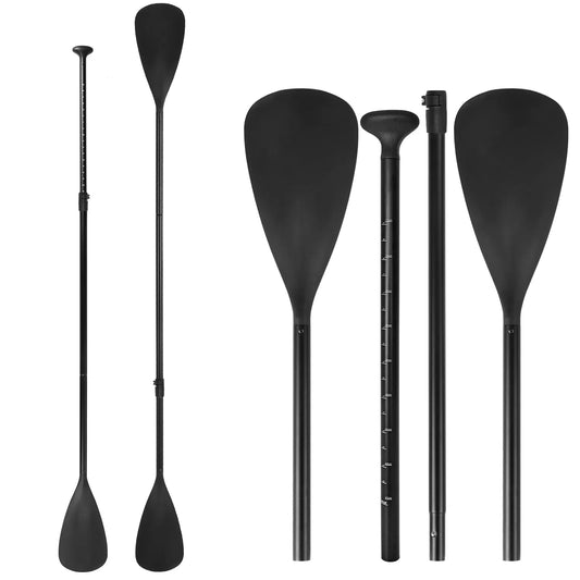 4-Piece Dual Purpose Adjustable SUP Paddle Kayak Boat Stand Up Paddle Board kayak accessories