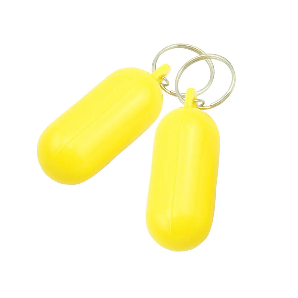 1/2pcs Accessories Keys buckle Marine Sailing Boat Float Canal Keychain Kayak keyring Fender Buoyant holder Floating Key ring