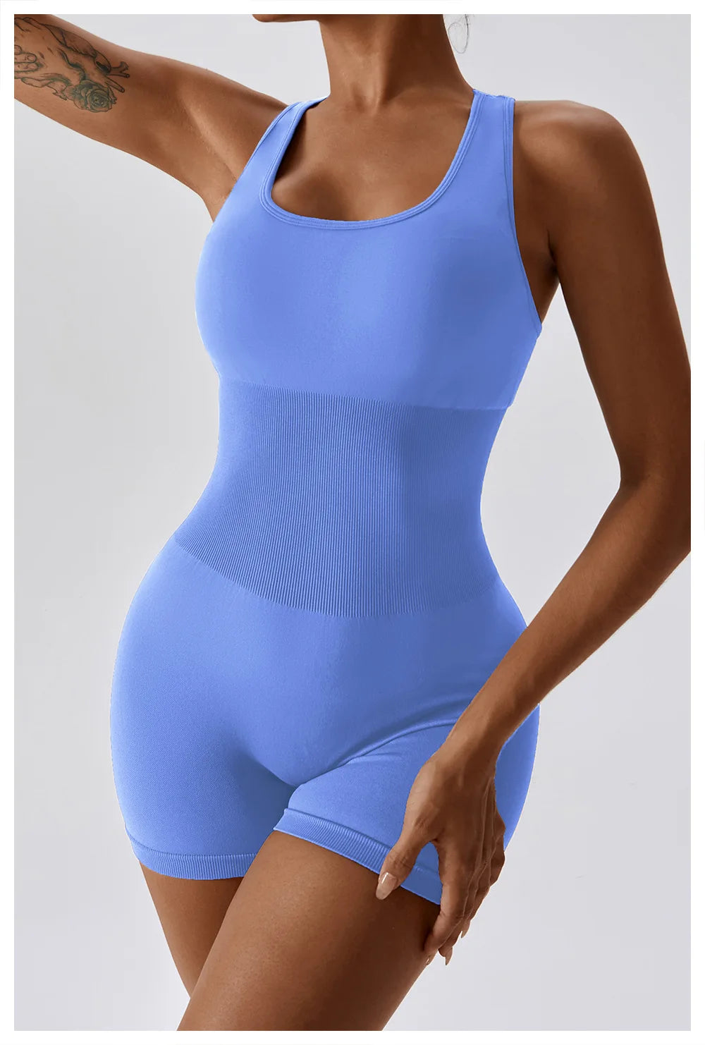 Yoga Set Seamless Gym Clothing Jumpsuit Fitness Female Sports Suits Workout Outfits For Women One Piece Sets Sportswear