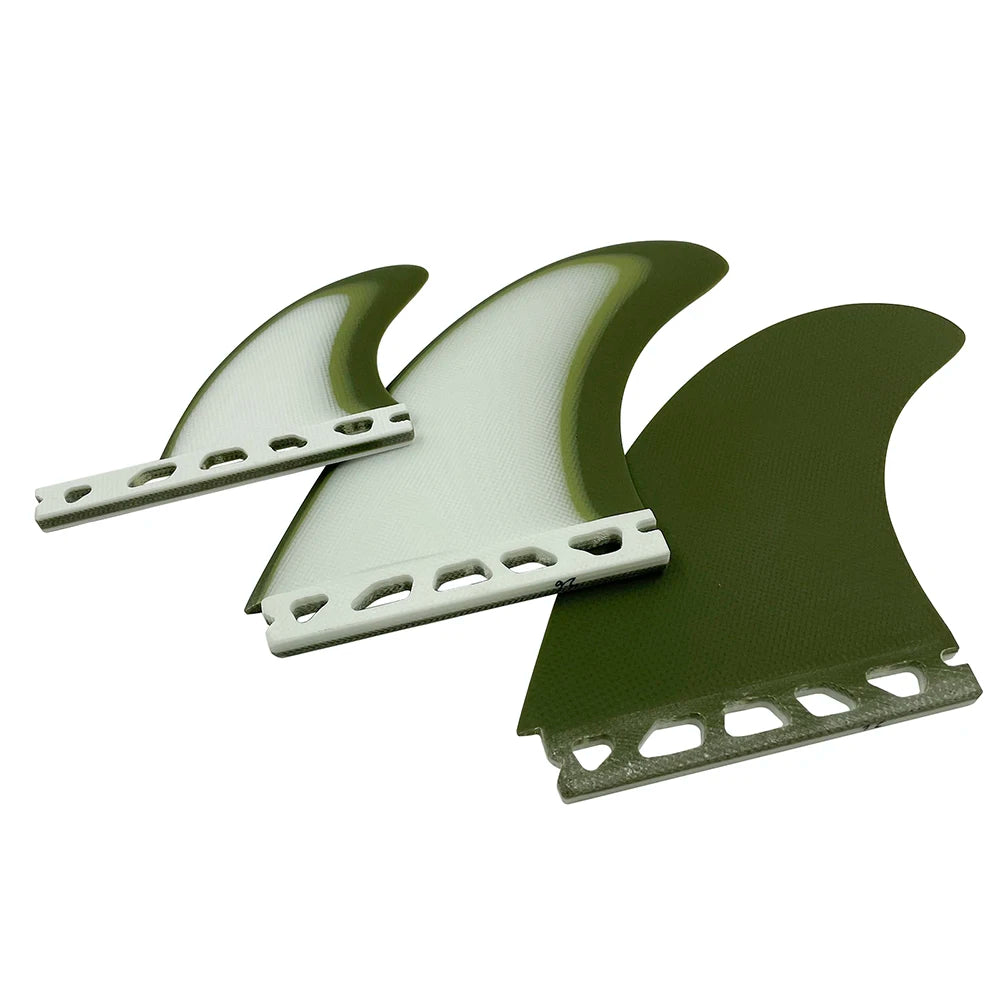 UPSURF Future Quilhas Tri Fins T1 3 FINS Thruster Fiberglass Surfboard Fins Single Tab Surfing Equipment Accessory Tabla de Surf
