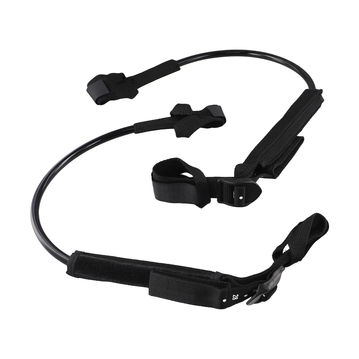 NonSlip Adjustable Windsurfing Harness Line 2 Pieces Heavy Duty PU Material Suitable for Windsurf and Surfing Gear Replacement