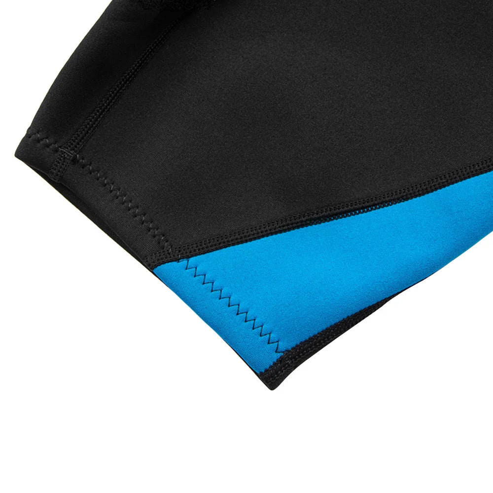 Men's Wetsuit 3mm Neoprene Short Sleeve One Piece Spring Diving Suit Back Front Zip Surfing Diving Swimming Snorkeling Kayaking