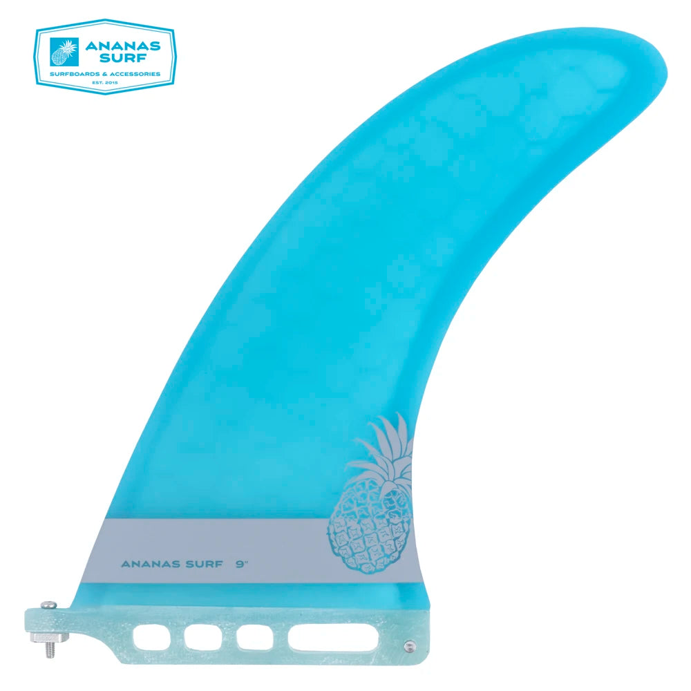 Ananas Surf Surfboard Fin Center Single Box 9" Longboard 9 Inch US Base SUP Accessories Performance Noserider Style