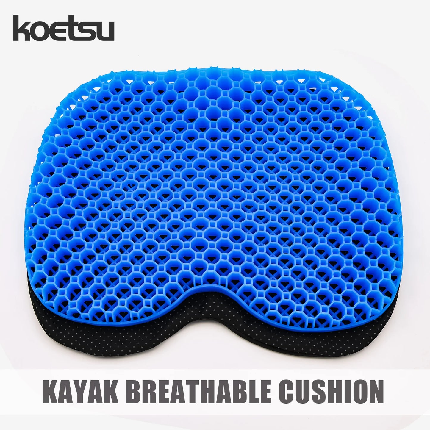 KOETSU anti-slip gel cushion is designed with non-slip fabric to provide users with a comfortable and supportive experience