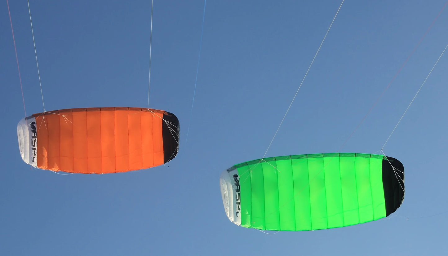 9KM 3.6m~4.5m 4 Line Power Kite Professional Parafoil Traction Kite with Bar Kitesurfing Equipment for TURNING JUMPING