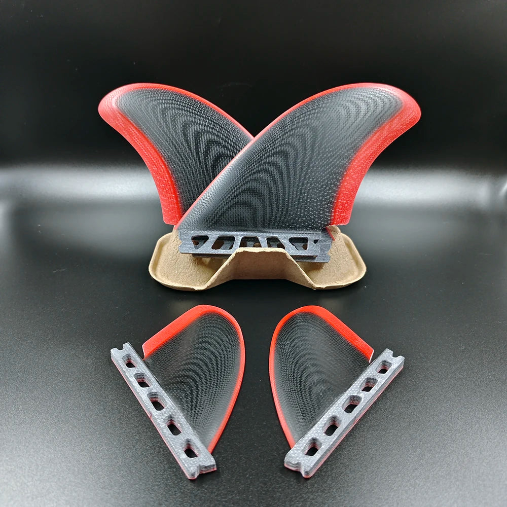 UPSURF FUTURE Fins Fiberglas Surf Quad Fins Twin Rear/Twin Keel Fins Single Tabs Surfboard Fins Stabilizer Surfing 2/4 Fins