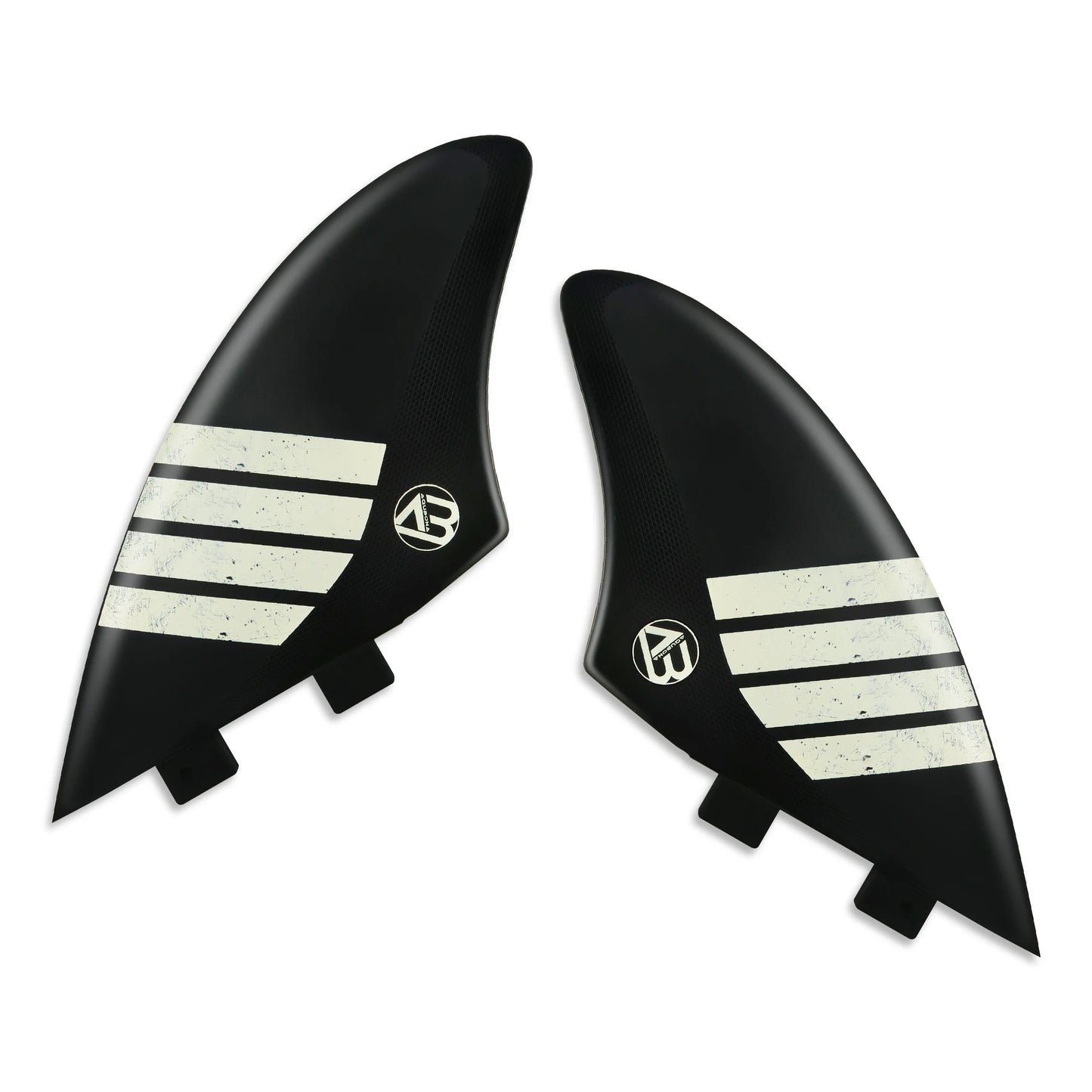 Surfboard Twin Keel Fins (2 Fins) Dual Tab Single Tab Sizes for Longboard Surfboard Funboard
