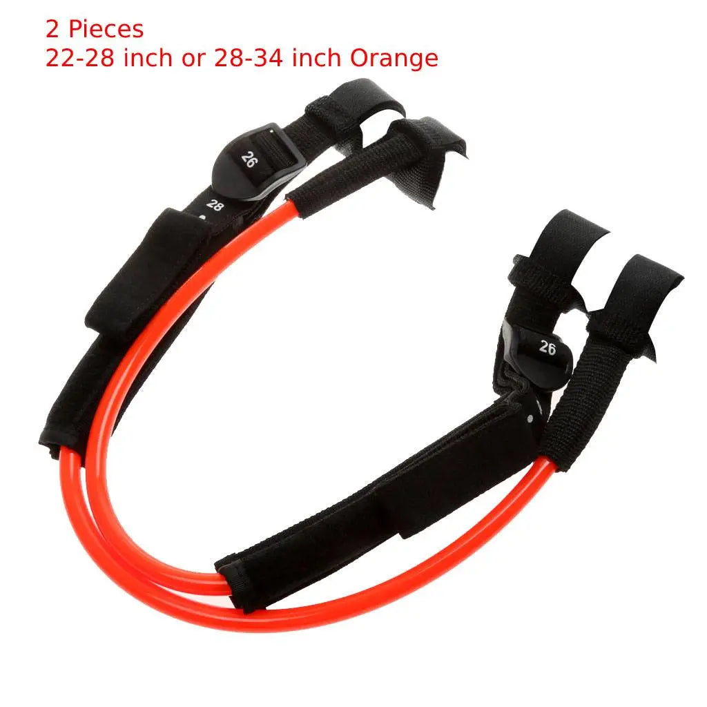 Set 2 Unisex Adjustable Windsurfing Harness Line For Windsurf Water Sports