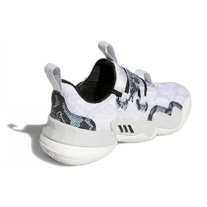 adidas Trae Young 1 Light Solid Grey Snakeskin Sneakers shoes H67753
