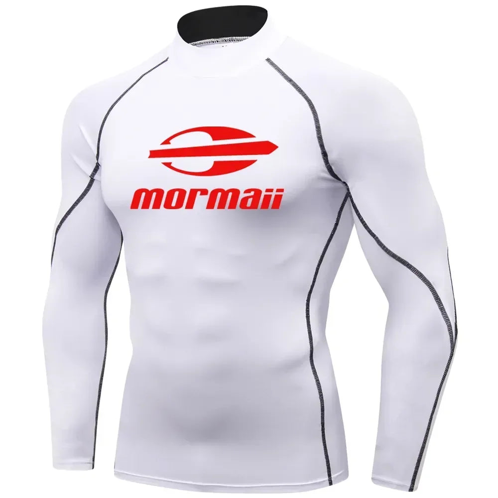 Men Swimsuit Swimming T-shirt Beach UV Protection Swimwear Rash Guard Long Sleeve Surfing Diving Swimsuit Surf T-shirt Rashguard