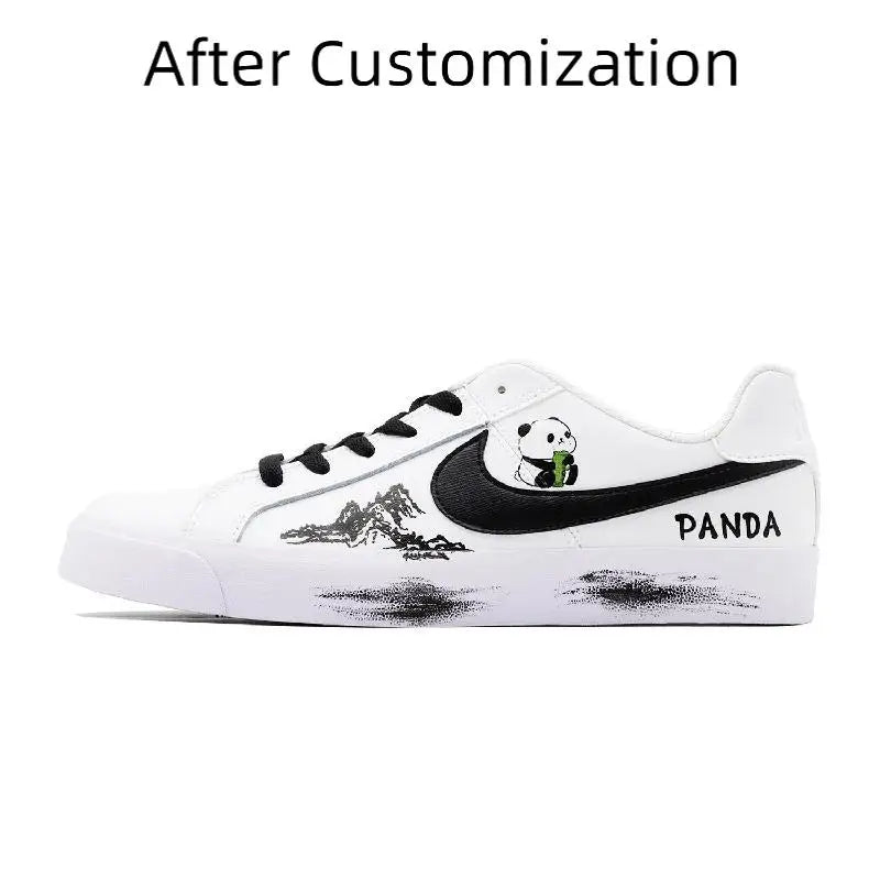 【Customize】Nike Court Royale Skateboarding Shoes Unisex Sneakers shoes BQ4222-103