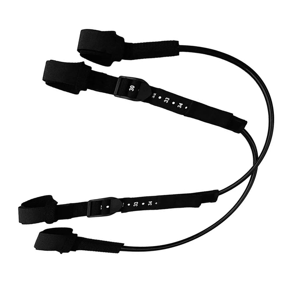 NonSlip Adjustable Windsurfing Harness Line 2 Pieces Heavy Duty PU Material Suitable for Windsurf and Surfing Gear Replacement