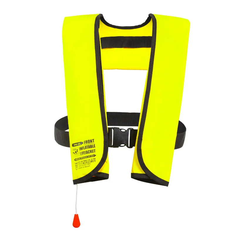 New Auto Self-inflatable Life Vests Manual Boating Life Jackets Adult PFD 150N for Water Sports Fishing Rafting Accessories