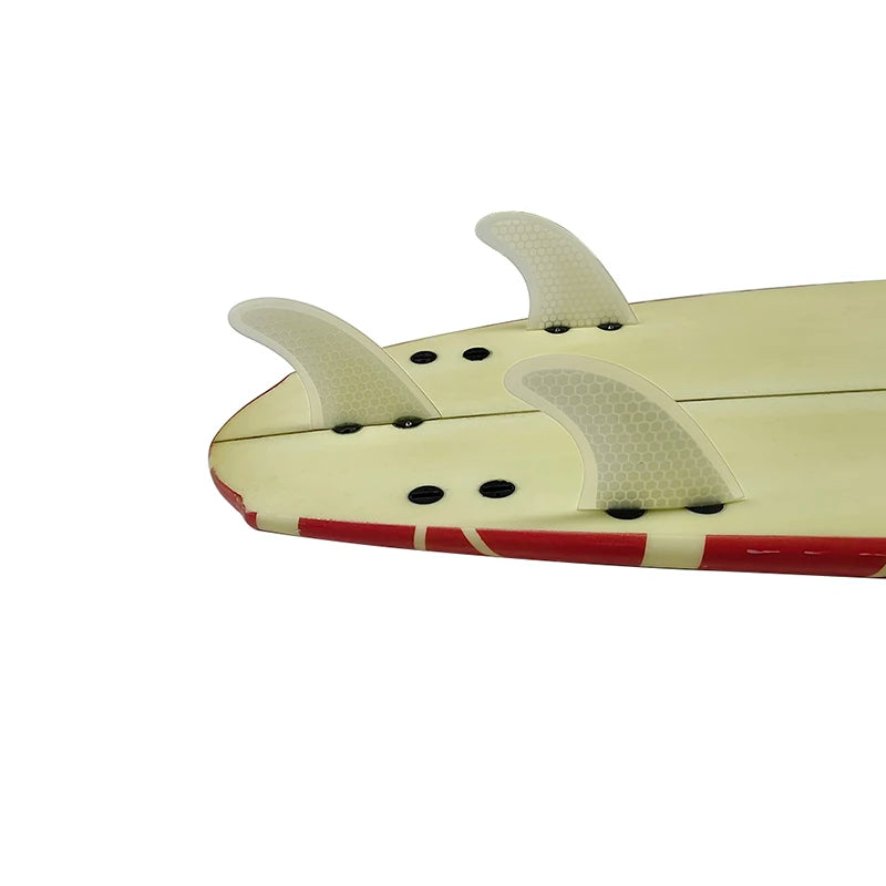 M Tri Surf Fin Fibreglass Honeycomb Surfboard Fin Double Tabs Quilla UPSURF FCS FINS G5 For Fish/Shortboard/Funboard Stabilizers