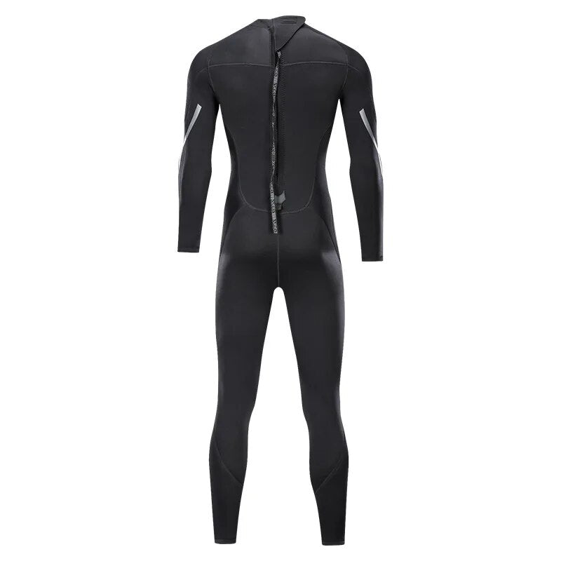 Premium 3mm neoprene wetsuit masculino ternos de uma peça manter quente surf mergulho terno completo natação surf terno de mergulho à prova dwaterproof água