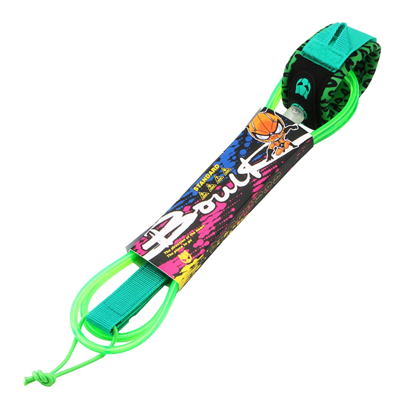 7mm Thick 6ft/8ft Longboard Foot Rope Surfing Leash Surfboard Foot Leash TPU Stainless Swivels Surfboard Leash Surf Leg Rope