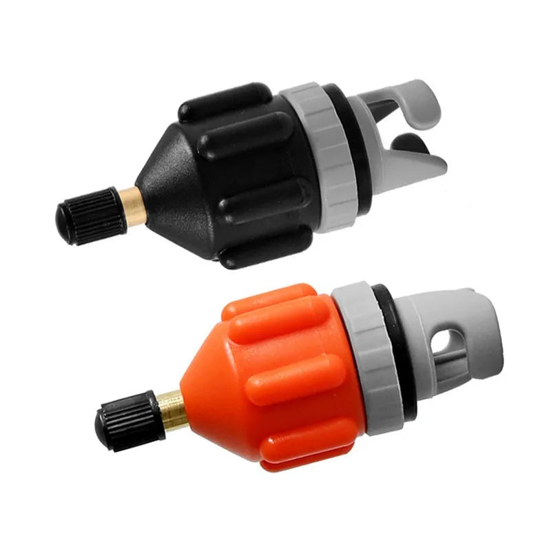 Kayak Air Valve Pump Compressor Converter For SUP Board Air Valve Adapter Inflatable Rowing Rubber Boat Paddle Canoe
