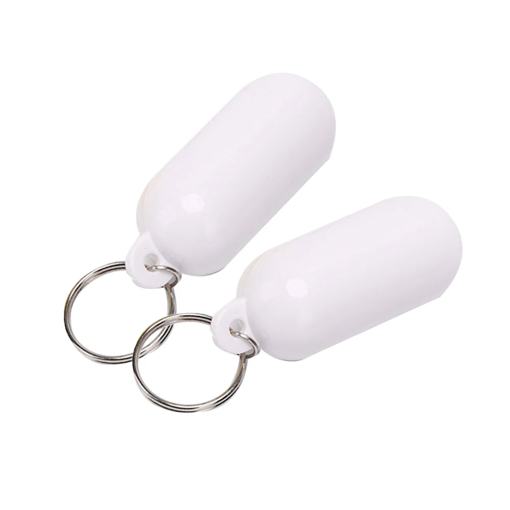 1/2pcs Accessories Keys buckle Marine Sailing Boat Float Canal Keychain Kayak keyring Fender Buoyant holder Floating Key ring
