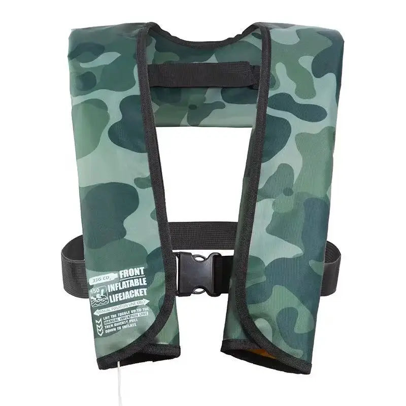 New Auto Self-inflatable Life Vests Manual Boating Life Jackets Adult PFD 150N for Water Sports Fishing Rafting Accessories