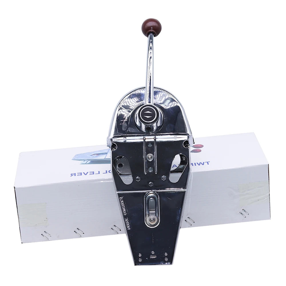 YK9-S Boat Engine Control Box Top Mount Accessories Universal Marine Boat Single Lever Handle Engine Control Box
