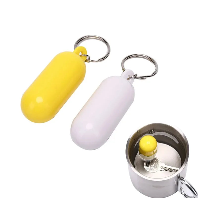 1/2pcs Accessories Keys buckle Marine Sailing Boat Float Canal Keychain Kayak keyring Fender Buoyant holder Floating Key ring