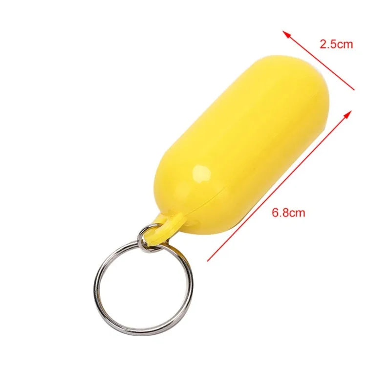 1/2pcs Accessories Keys buckle Marine Sailing Boat Float Canal Keychain Kayak keyring Fender Buoyant holder Floating Key ring