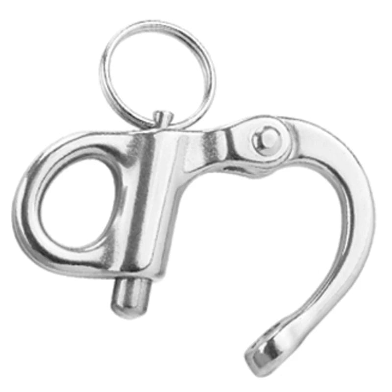 316 Stainless Steel Rigging Sailing Fixed Bail Snap Shackle Yacht Outdoor Living