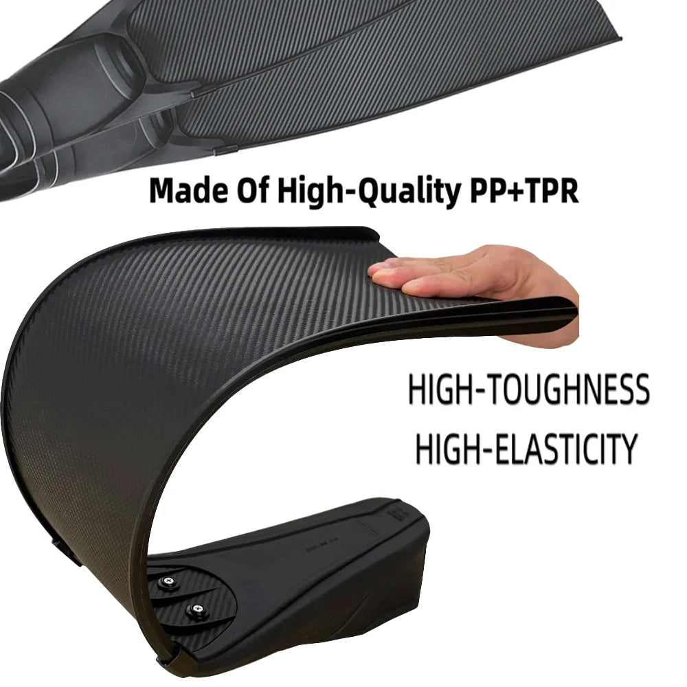 Full Foot Long Blade Diving Fins for Freediving and Spearfishing Free Dive Fins