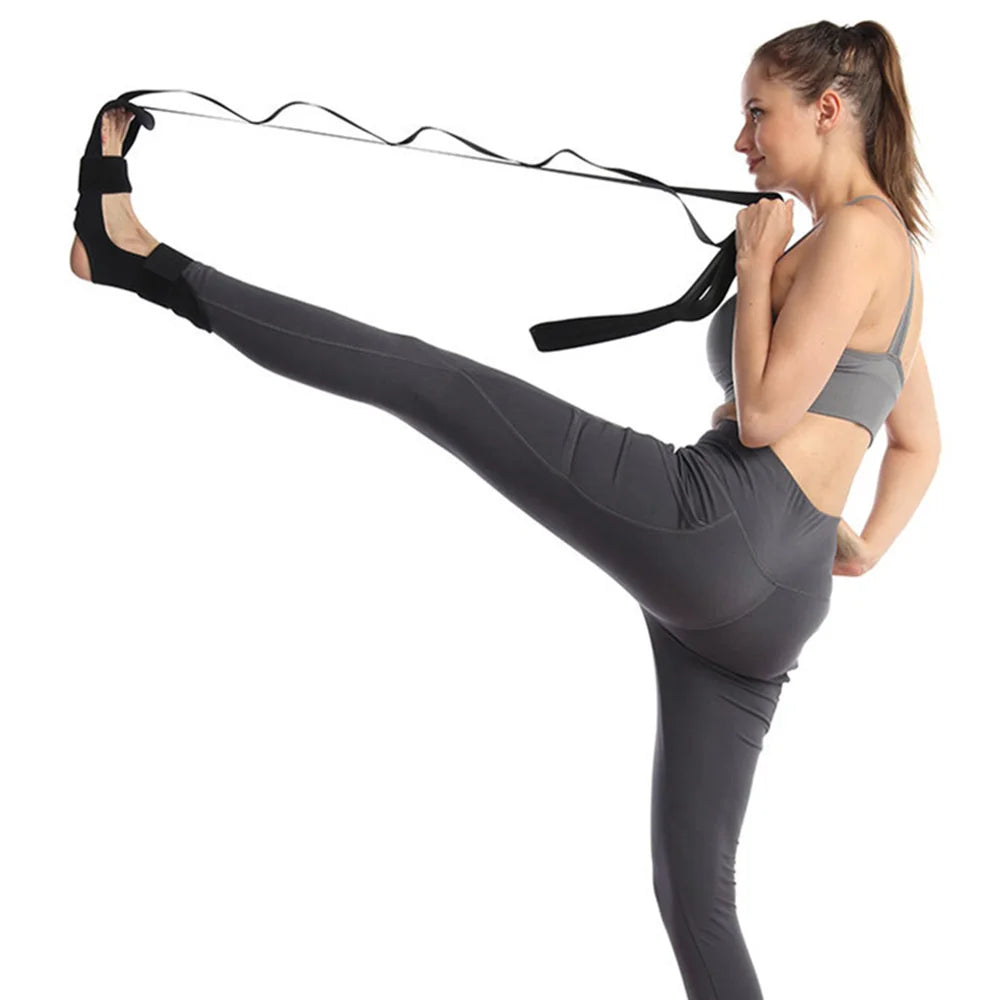 Yoga Ligament Stretching Belt Foot Ankle Joint Correction Sports Rope Foot Rehabilitation Strap Plantar Fasciitis Leg Training