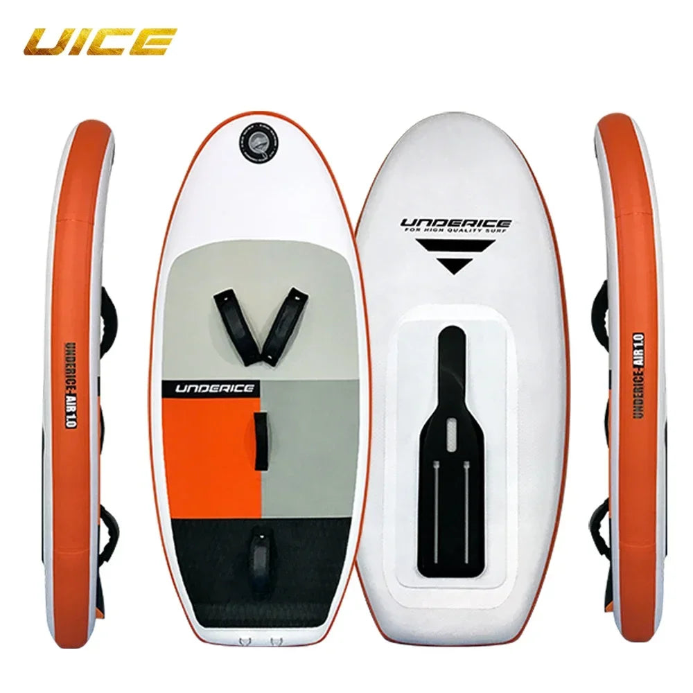 UICE Foil Board 5.3"/5.8" Inflatable Surfboard 80cm Hydrofoil Set With Carbon Plate Wing Surfing