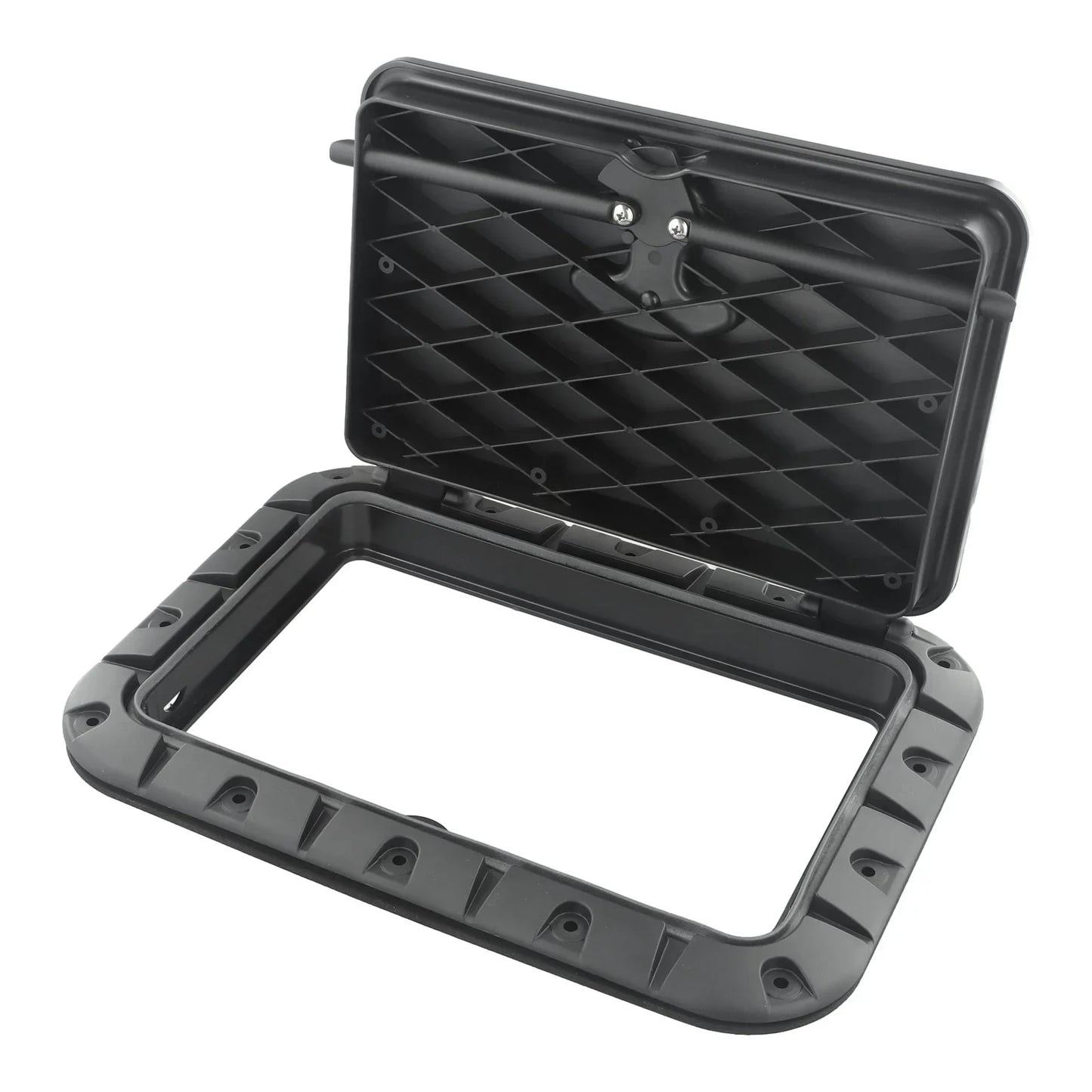 Marine Deck Square Hatch And Red Waterproof Bag For Boat Kayak Canoe Boat Parts Accessories Drifting Water Sports