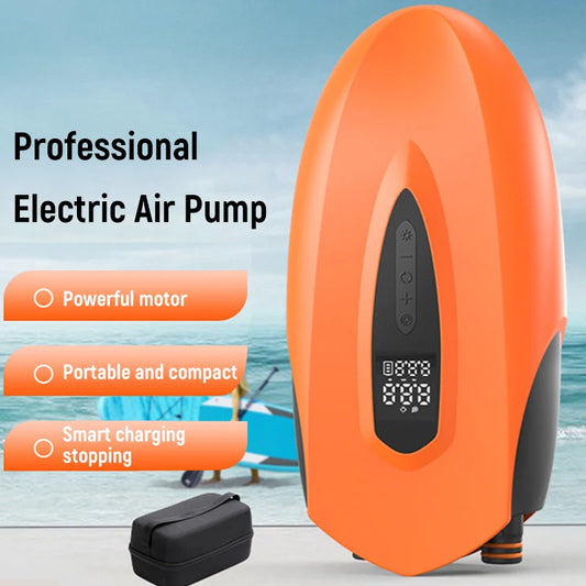 Wireless Electric Air Pump for SUP High Volume Portable Inflator Dual Function Boat Air Compressor Boat Inflatable Pump