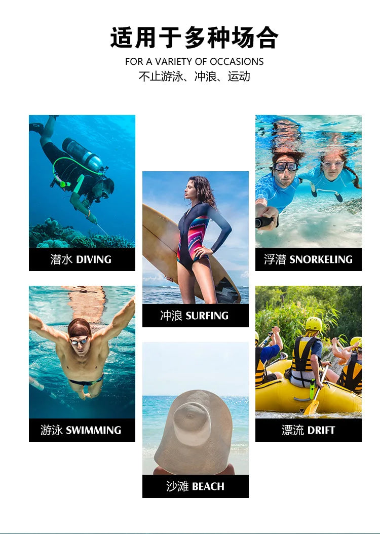 3MM Neoprene Wetsuits Men Diving Surfing Swimming Full Suits Cold Water Keep Warm Zipper Water Sports Full Diver Suit