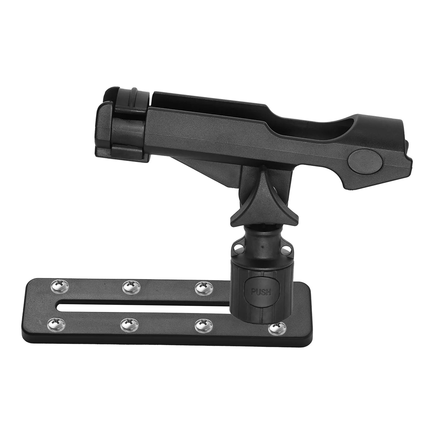 Fishing Rod Holder Adjustable Fishing Pole Holder with Plastic Kayak Rail Kayak Mount Track