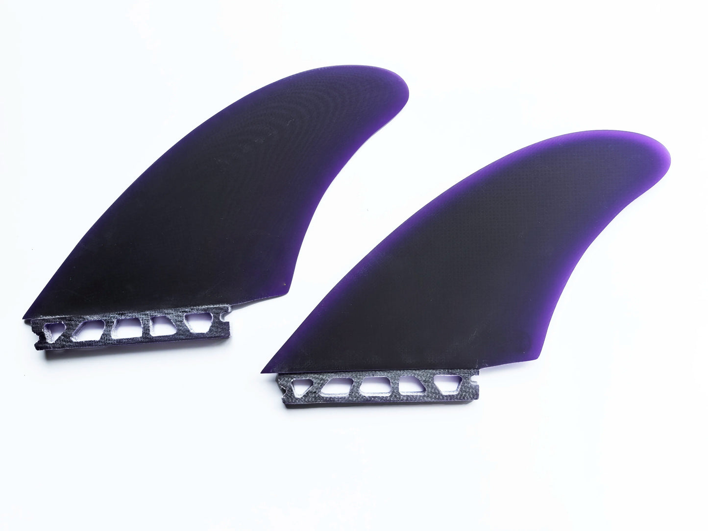 FUTUER / FCS1 +TWIN Surfboard Fins Purple Surfboard Fins Fiberglass Sea Recreation Surfboard Accessories Fins High-Value Surfboa