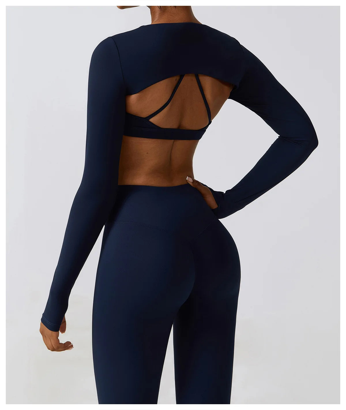 New Sports Camisole Yoga Long Sleeved Shawl Yoga Top Nude Fitness Yop Gym Push Ups Workout Top Running Sports Smock