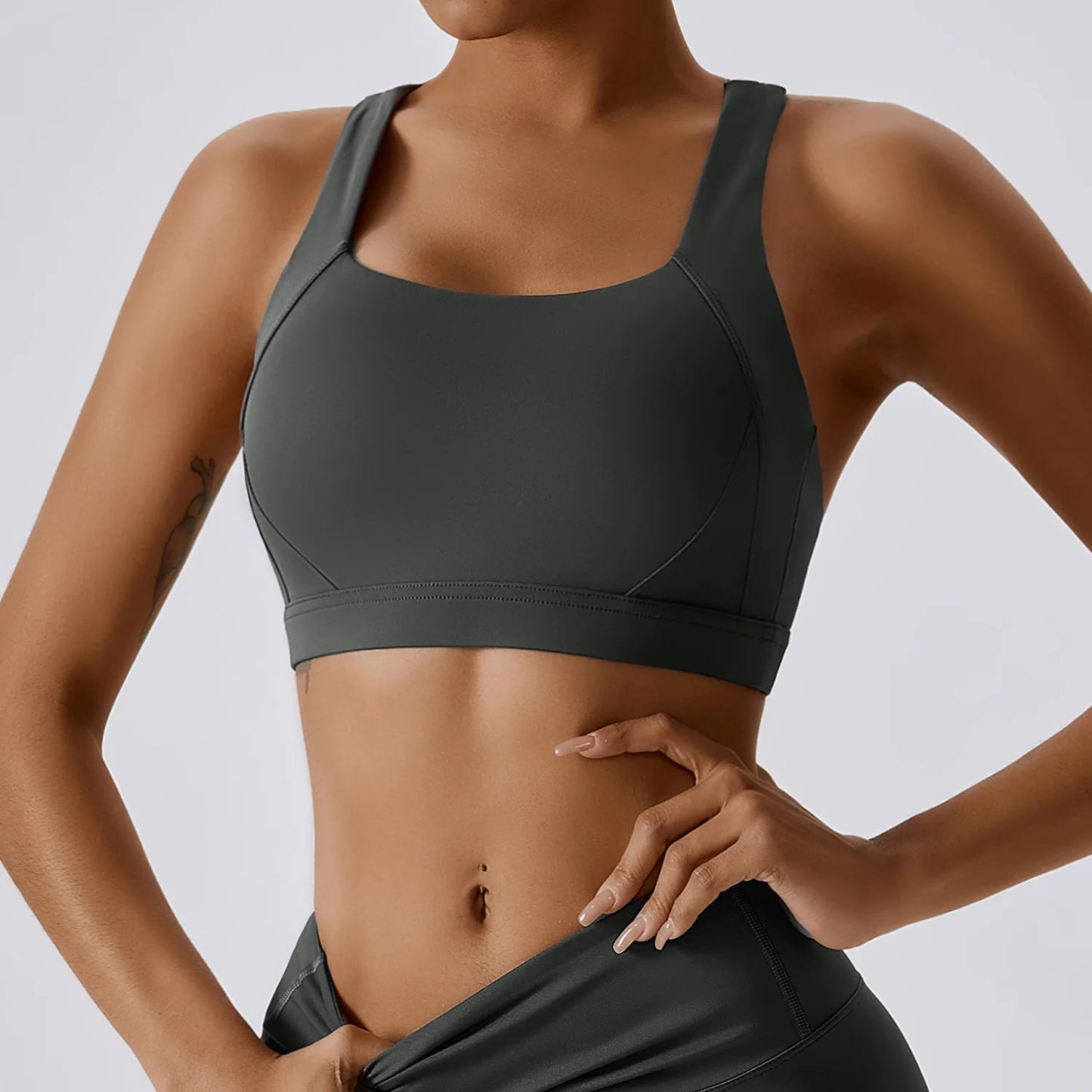 Yoga Set 2 Piece Women Sportswear Workout Clothes Women Sport Set Suits For Fitness Cross Back Bra Seamless Gym Push Up Leggings