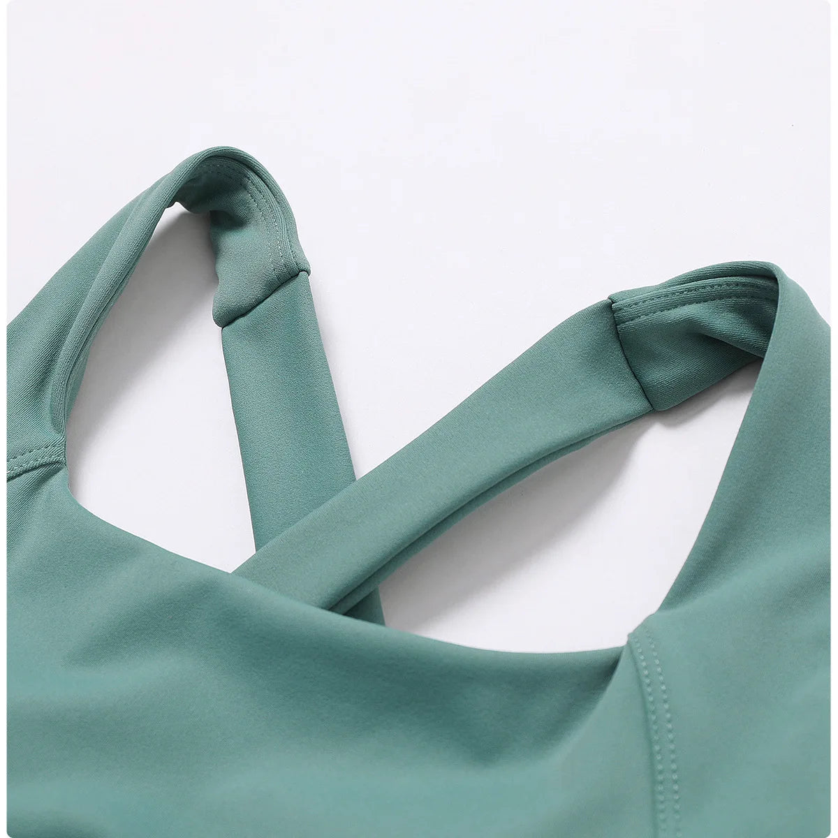 Yoga Set 2 Piece Women Sportswear Workout Clothes Women Sport Set Suits For Fitness Cross Back Bra Seamless Gym Push Up Leggings