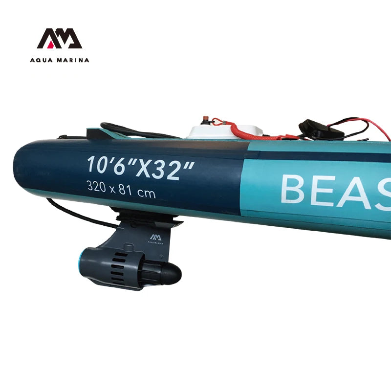 AQUA MARINA BLUEDRIVE POWER FIN SUP Stand Up Paddle Board Push Surf Kayak Surfboard Propeller 12V Battery Electric Engine Motor