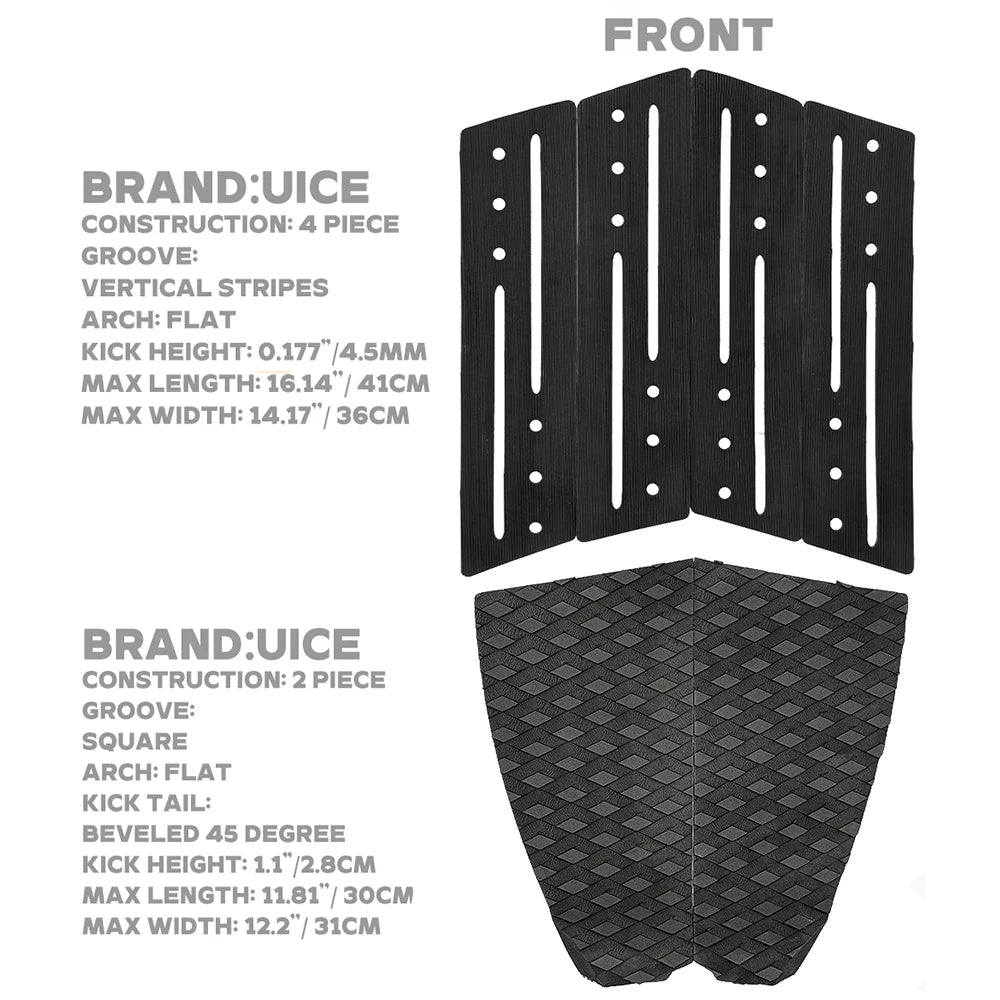 Promotional SUP Board Surf Traction Pad Surf Deck Pad Surf Grip EVA For Surfboard Longboard Paddle Board Combination Pad