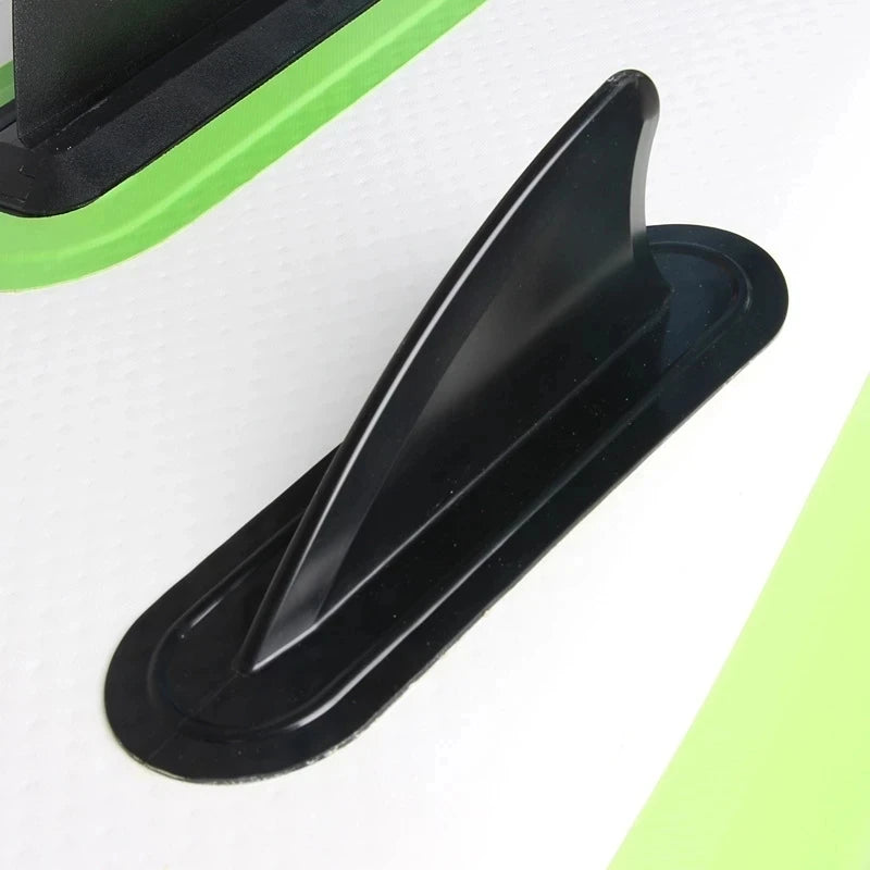 Black PVC Surfboard Side Fins Surf Fin For Inflatable Paddle Board Surf Water Wave Fin SUP Accessories