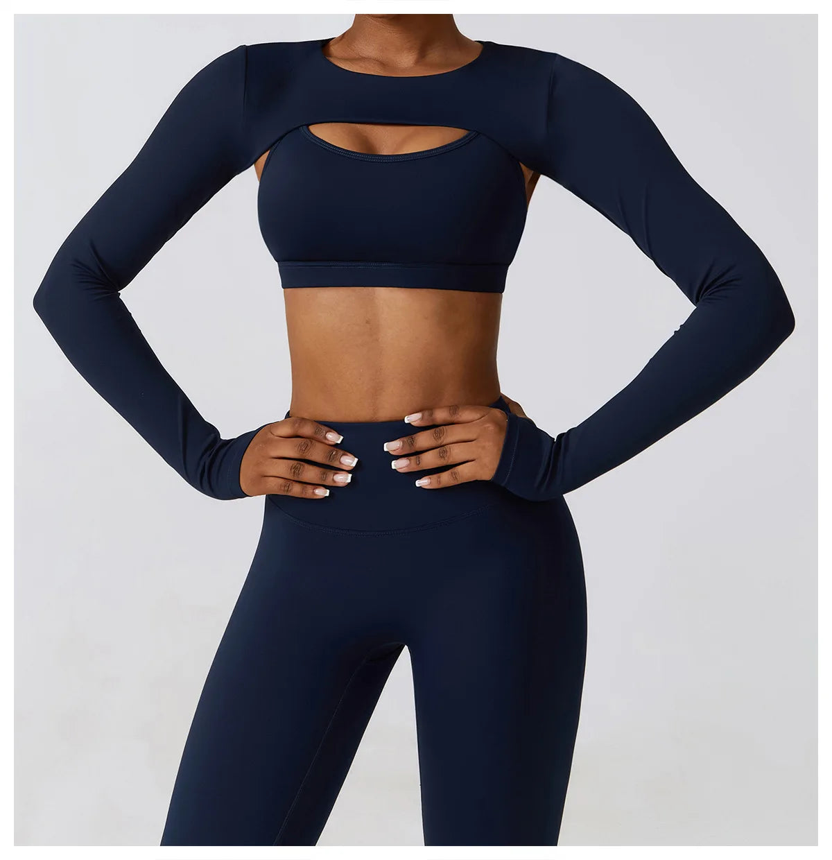 New Sports Camisole Yoga Long Sleeved Shawl Yoga Top Nude Fitness Yop Gym Push Ups Workout Top Running Sports Smock