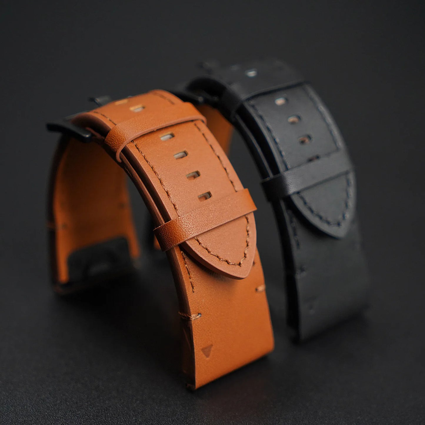 Anbest pulseira de couro genuíno para garmin tactix 7 pro/fenix 6x pro banda de ajuste rápido para fenix 5/6/7/instinct pulseira