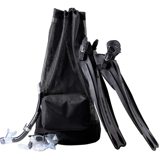 Scuba Diving Bag Mesh Travel Backpack for Scuba Diving and Snorkeling Gear Dry Bag Holds Mask Fins Snorkel Travel Bag