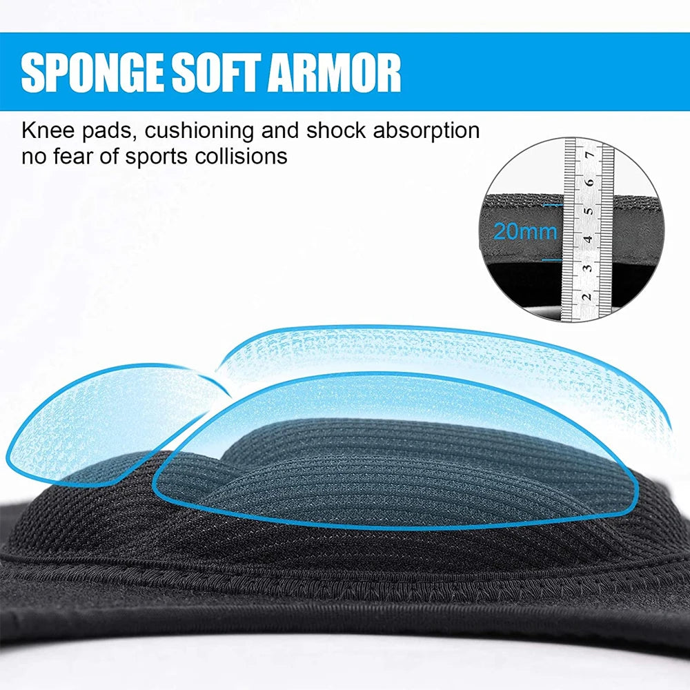 1pair  Knee Pads for Cleaning House Floors,Gardening Work,Carpet,Roofing,kneepads with Soft Inner Liner, Adjustable knee pads