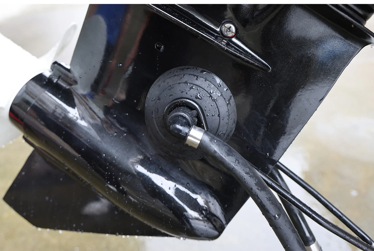 1PCS KOETSU Marine Universal Rectangular Outboard Motor Water Flusher Boat Ear Muff Engine Flusher for Marine Boat